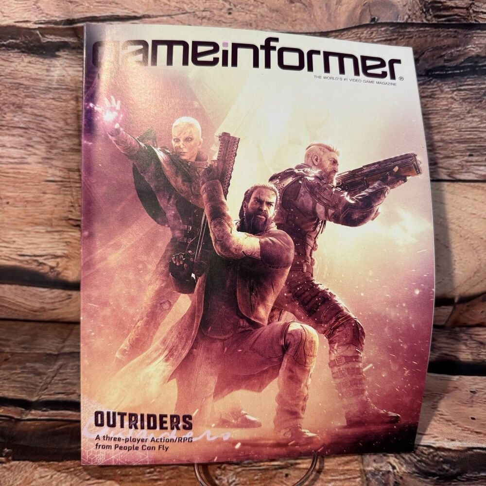 Game Informer Magazine March 2020 Issue 323 Outriders People Can Fly Cover